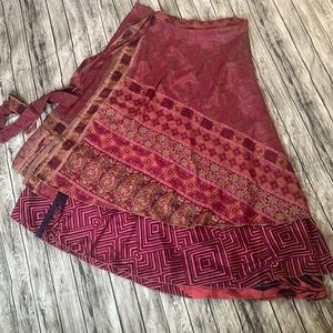 Sari Wrap Skirt